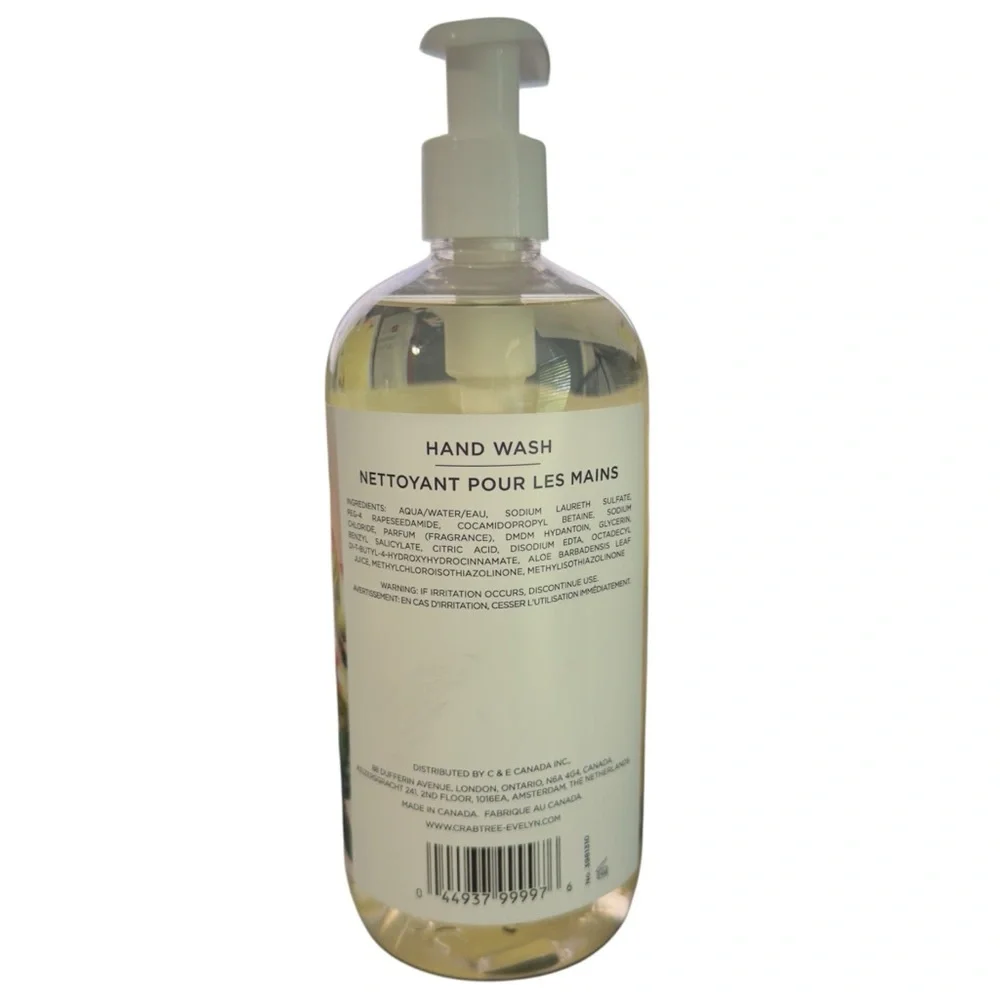 Crabtree and Evelyn CRABAPPLE and MULBERRY Christmas Hand Wash Soap Full Size‎